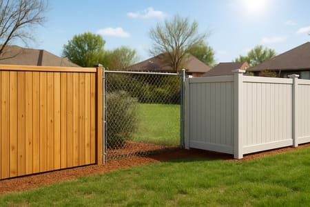 Chain Link vs. Wood vs. Vinyl: Which Fence Is Best for Your OKC Home?