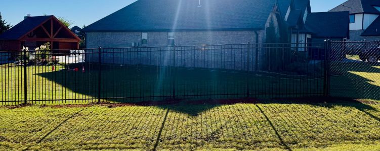 Ornamental iron home